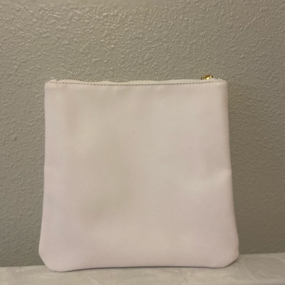 You Can’t Handle All This Sparkle White Clutch with Tassel Makeup Cosmetic Bag - Picture 2 of 3